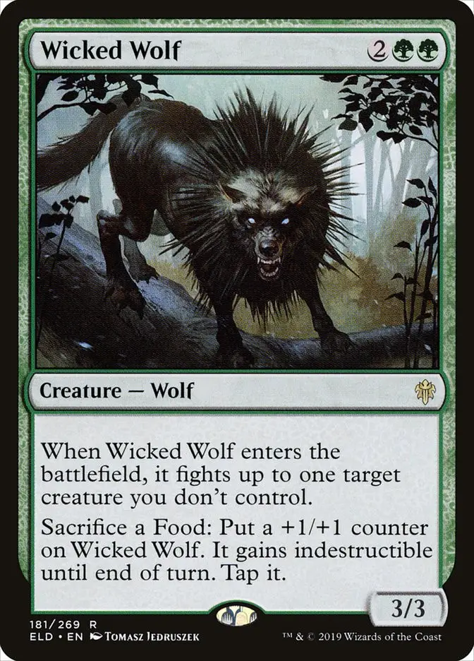Wicked Wolf (Throne of Eldraine)