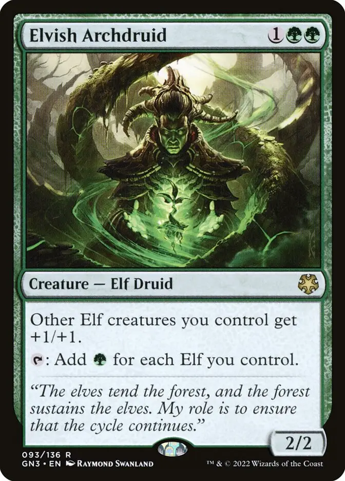 Elvish Archdruid (Game Night: Free-for-All)