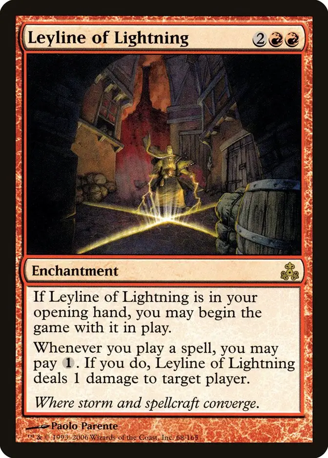 Leyline of Lightning (Guildpact)