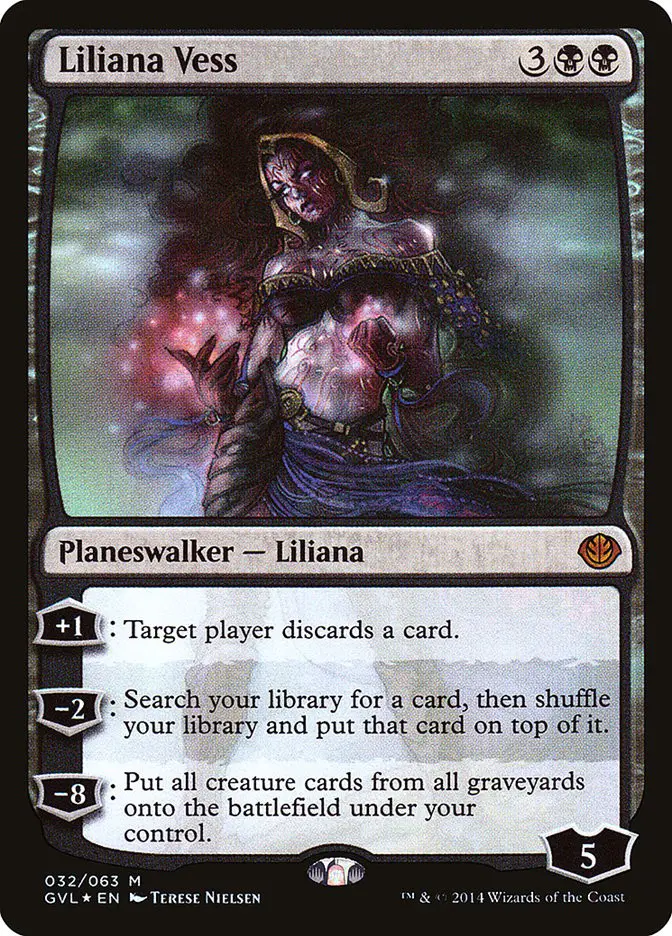 Liliana Vess • Legendary Planeswalker — Liliana (Duel Decks Anthology ...