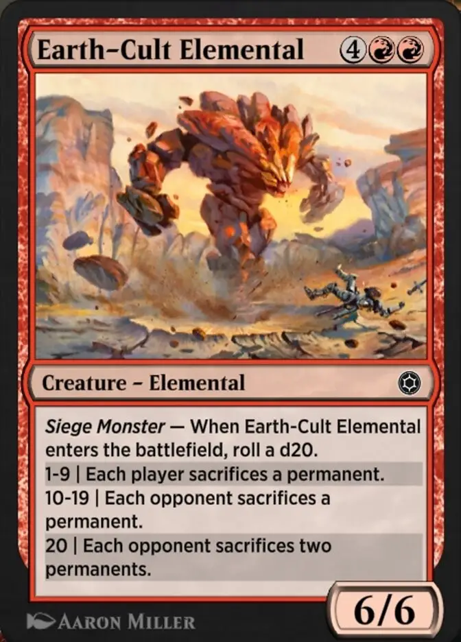 Earth Cult Elemental (Alchemy Horizons: Baldur