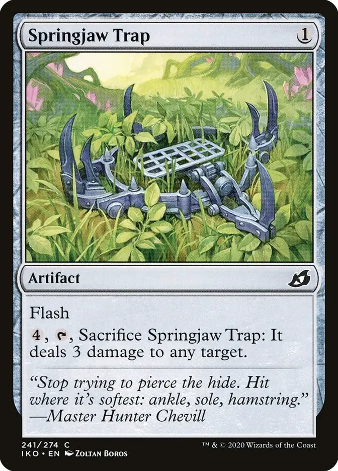 Springjaw Trap (Ikoria: Lair of Behemoths)