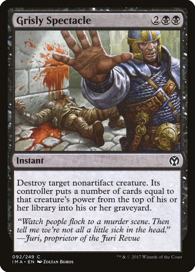Grisly Spectacle • Instant (Iconic Masters) - MTG Assist
