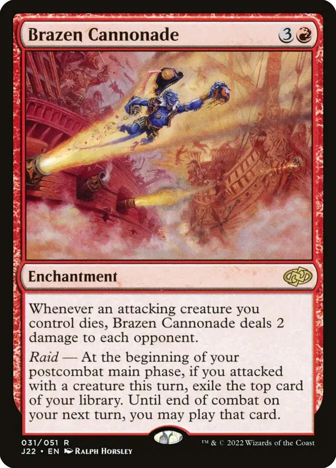 Brazen Cannonade (Jumpstart 2022)