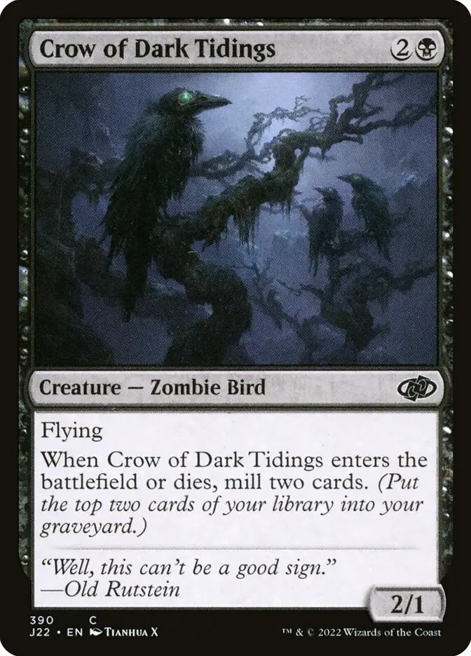 Crow of Dark Tidings (Jumpstart 2022)