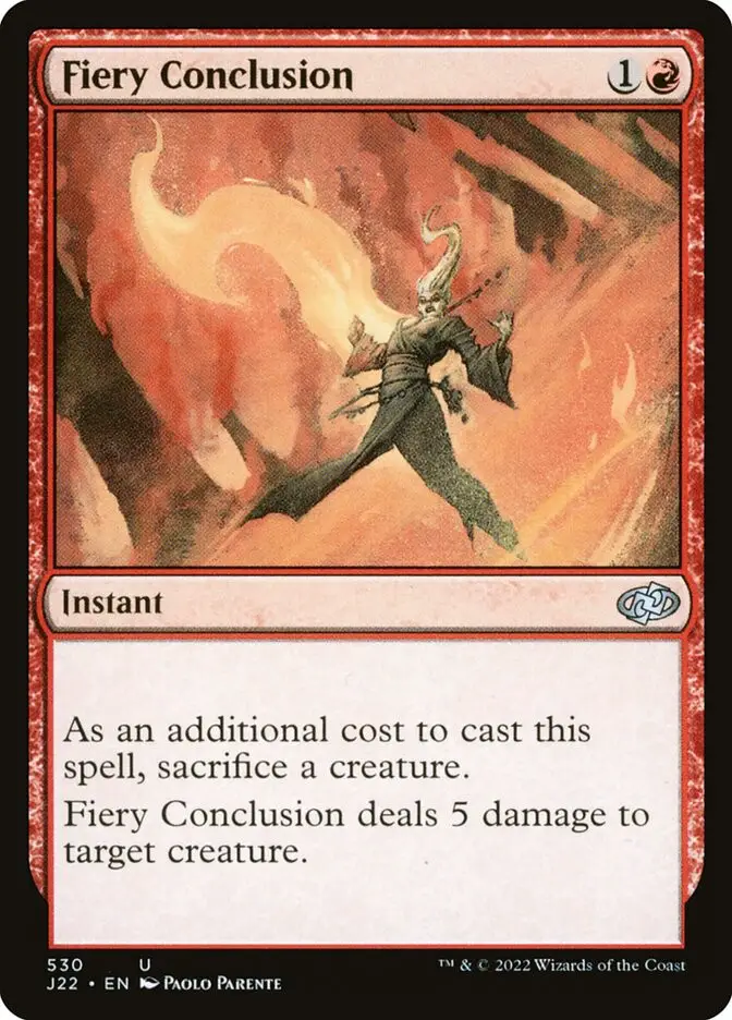 Fiery Conclusion (Jumpstart 2022)