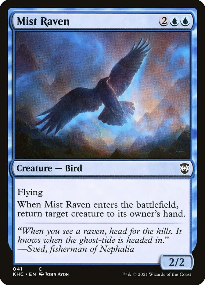 Mist Raven (Kaldheim Commander)