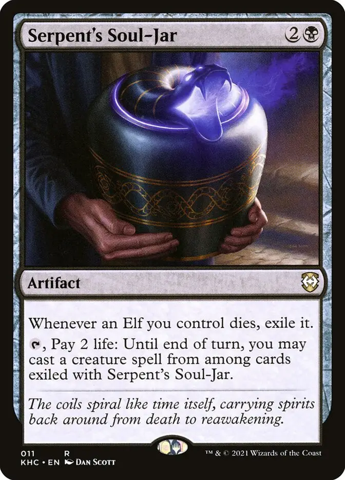 Serpent s Soul Jar (Kaldheim Commander)