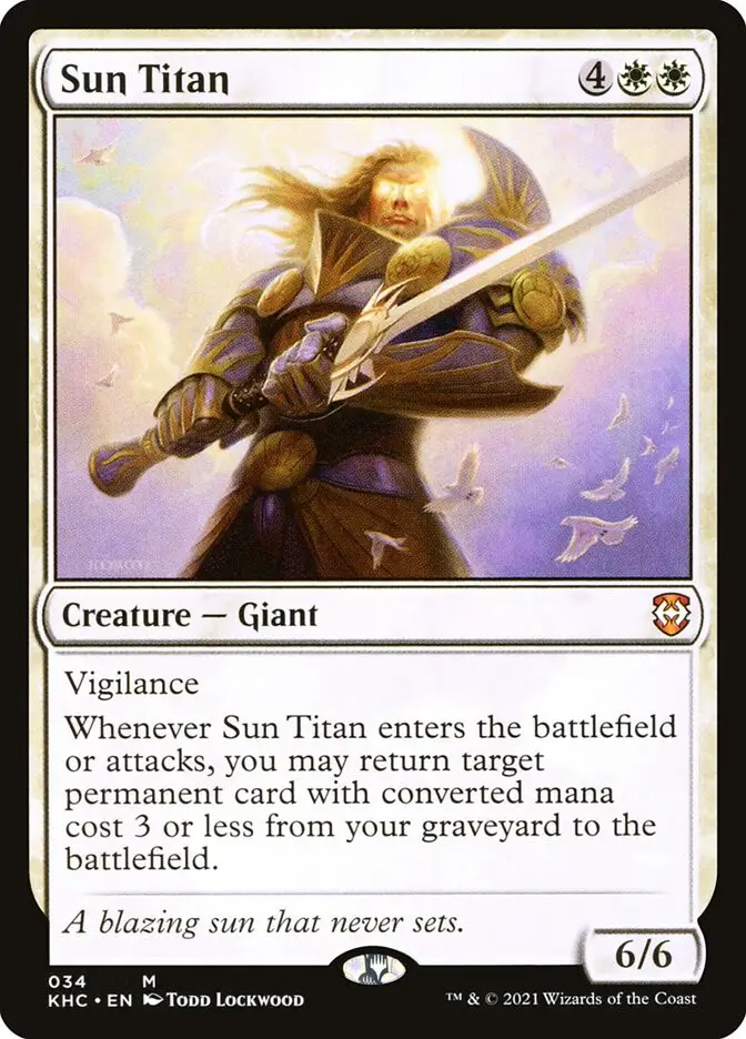 Sun Titan (Kaldheim Commander)