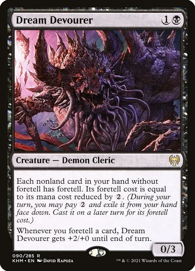 Dream Devourer • Creature — Demon Cleric (Kaldheim) - MTG Assist