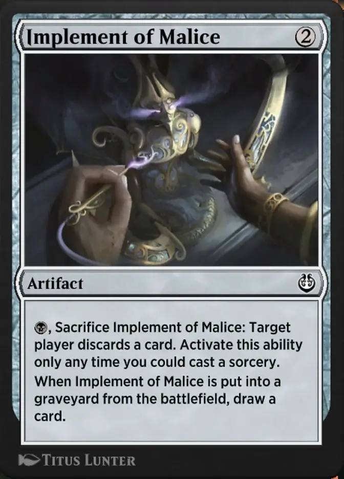 Implement of Malice (Kaladesh Remastered)