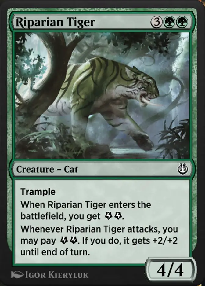 Riparian Tiger (Kaladesh Remastered)