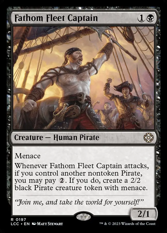 Fathom Fleet Captain (The Lost Caverns of Ixalan Commander)
