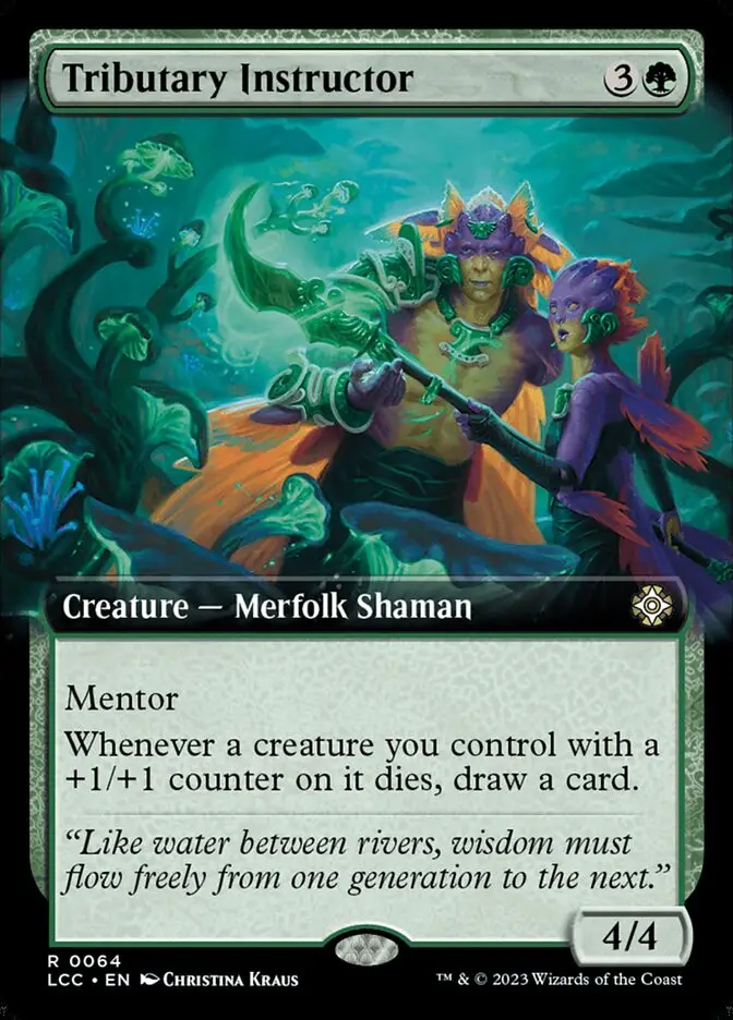 Tributary Instructor (The Lost Caverns of Ixalan Commander)