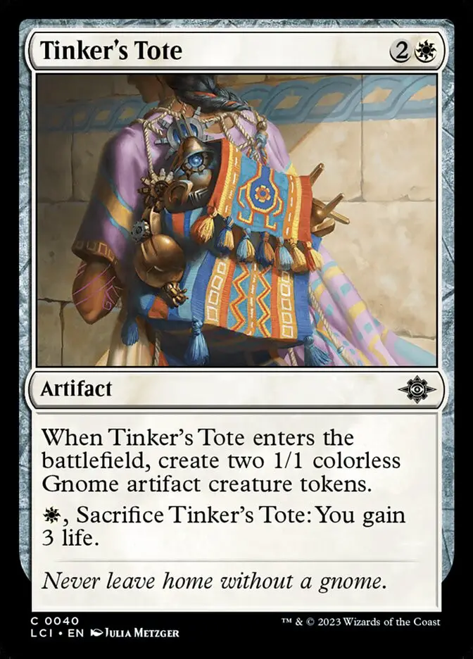 Tinker s Tote (The Lost Caverns of Ixalan)