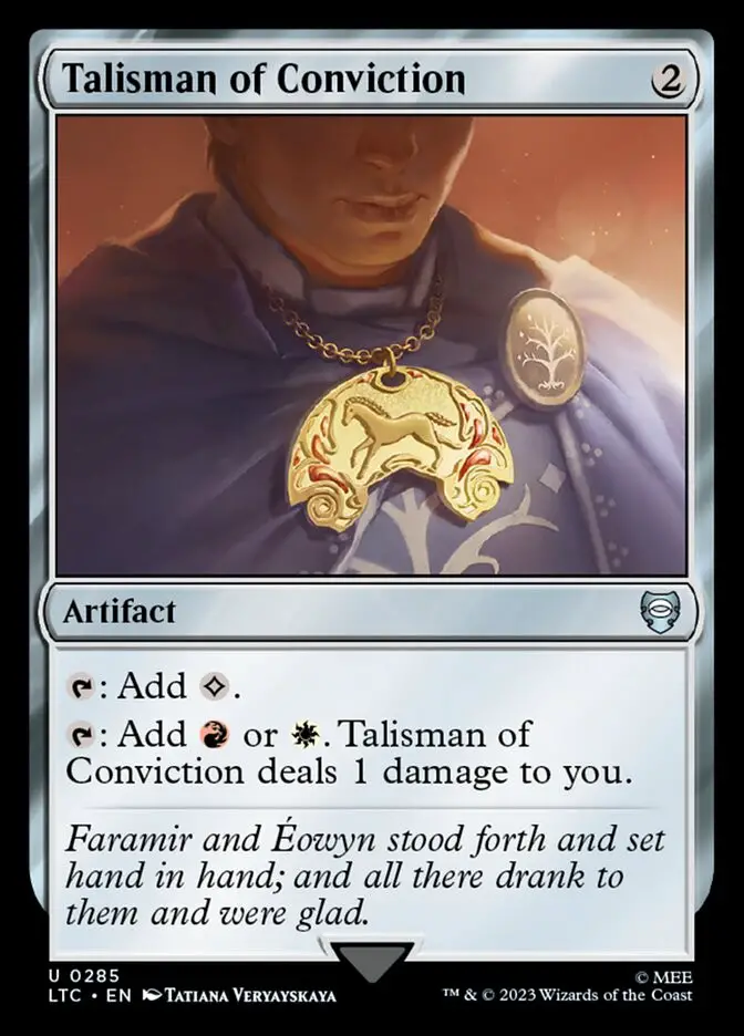 Talisman of Conviction (Tales of Middle-earth Commander)
