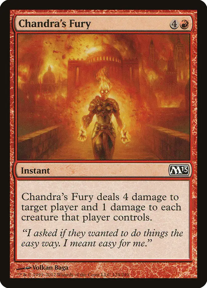 Chandra s Fury (Magic 2013)