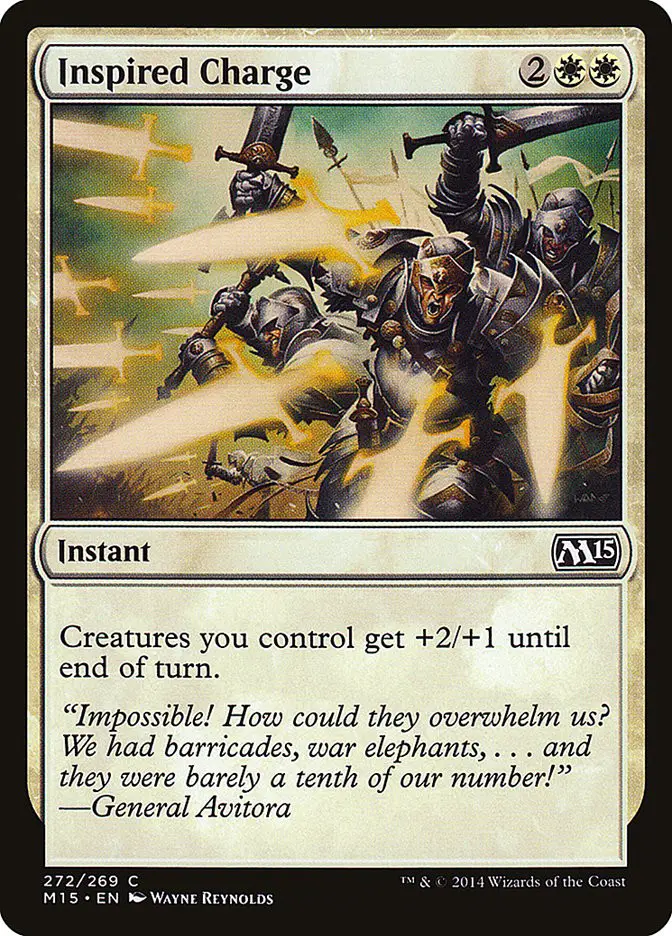 Inspired Charge (Magic 2015)