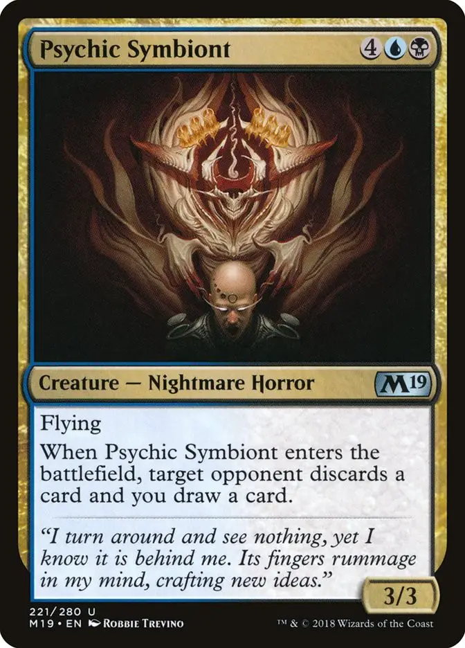 Psychic Symbiont (Core Set 2019)