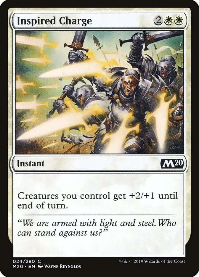 Inspired Charge (Core Set 2020)