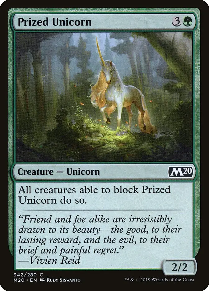 Prized Unicorn (Core Set 2020)