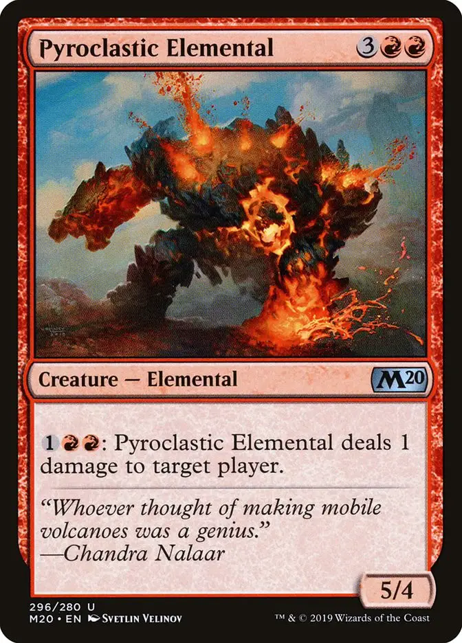 Pyroclastic Elemental (Core Set 2020)