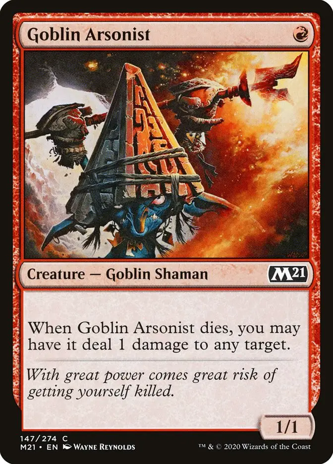 Goblin Arsonist (Core Set 2021)