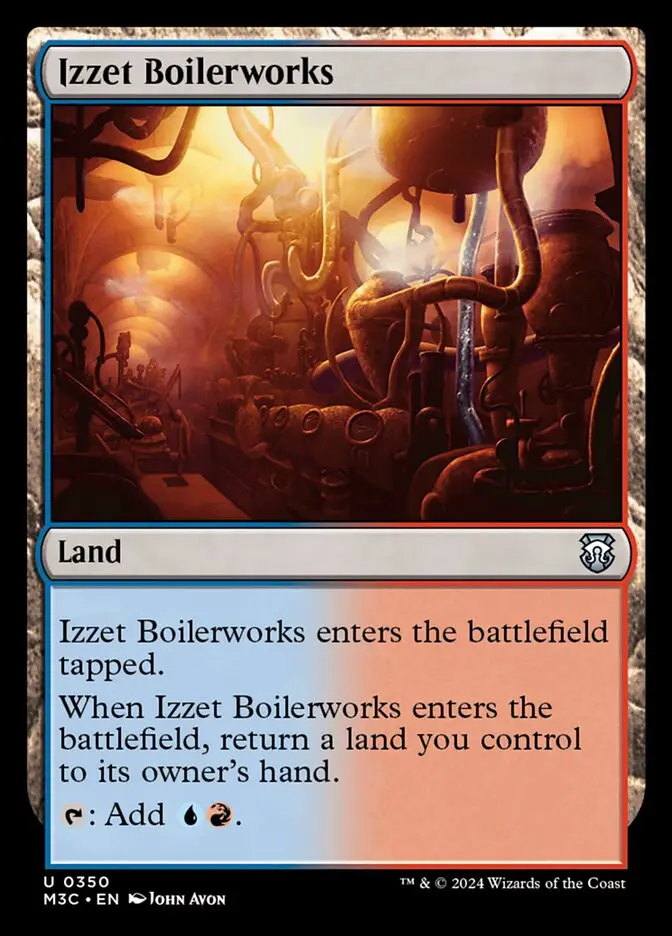 Izzet Boilerworks (Modern Horizons 3 Commander)
