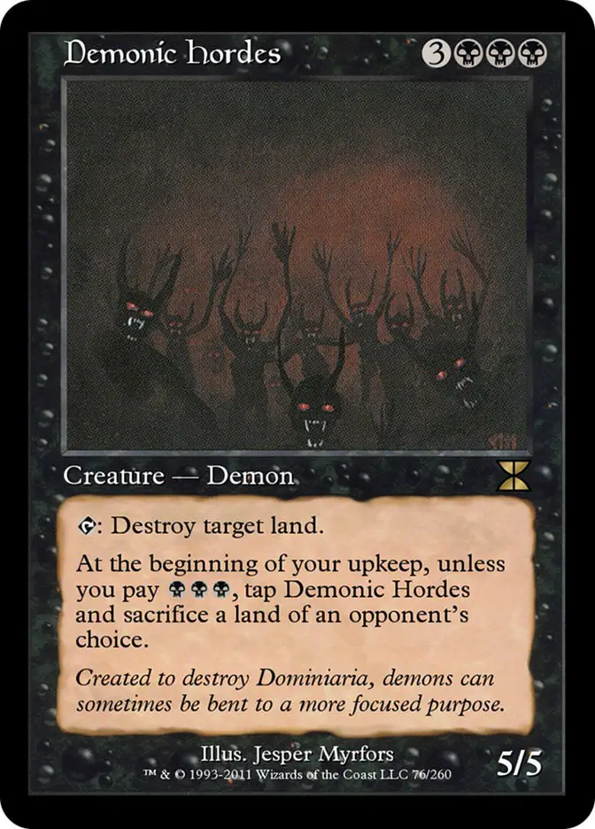 Demonic Hordes (Masters Edition IV)