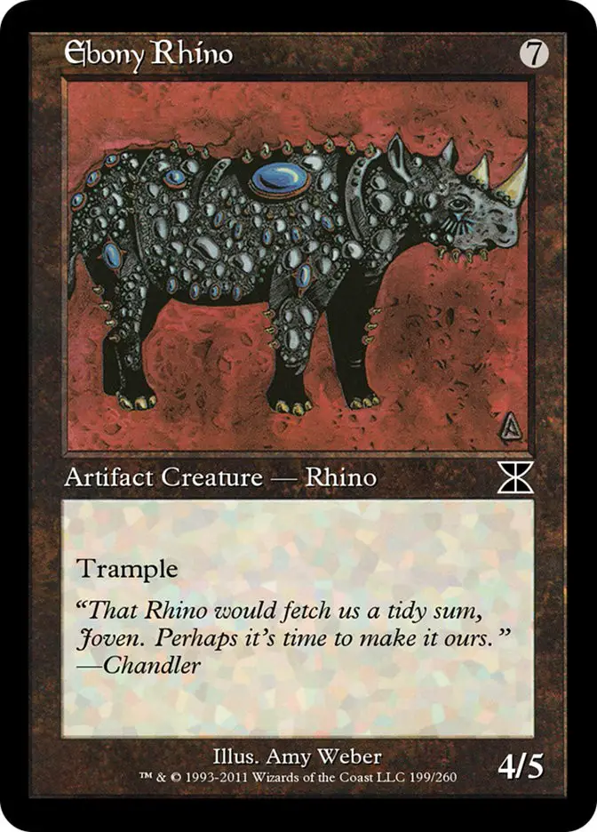 Ebony Rhino (Masters Edition IV)