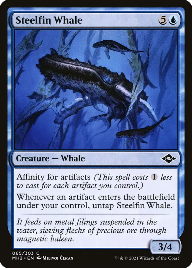 Steelfin Whale (Modern Horizons 2)