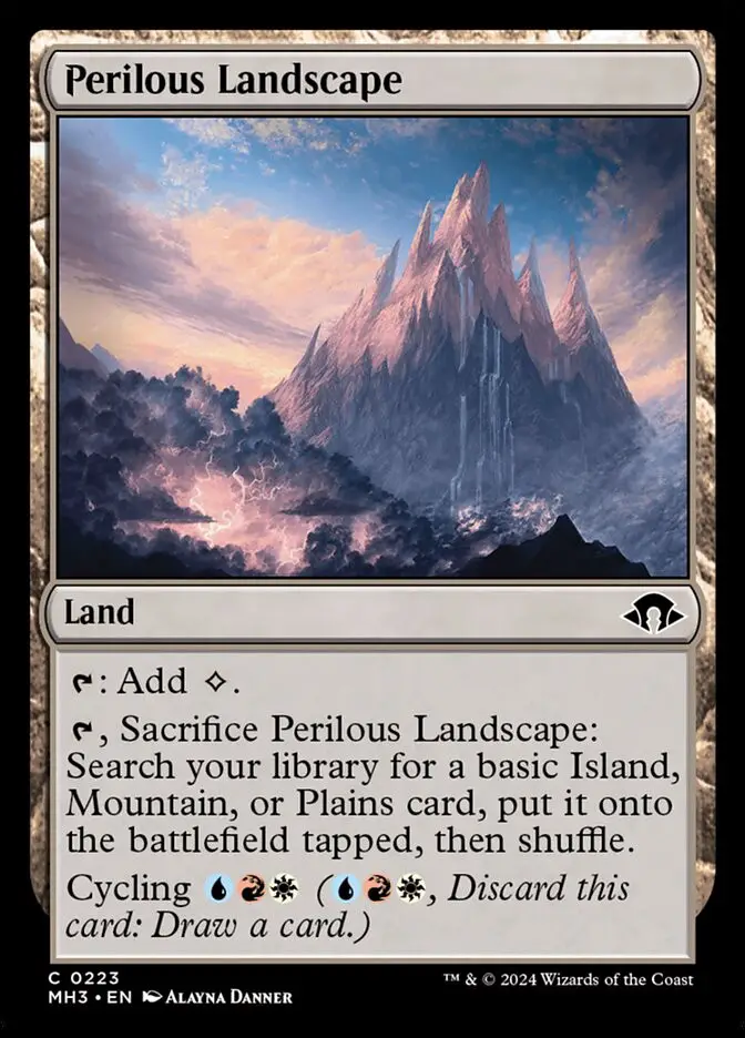 Perilous Landscape • Land (Modern Horizons 3) - MTG Assist