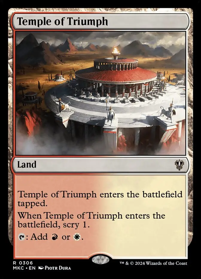 Temple of Triumph (Murders at Karlov Manor Commander)
