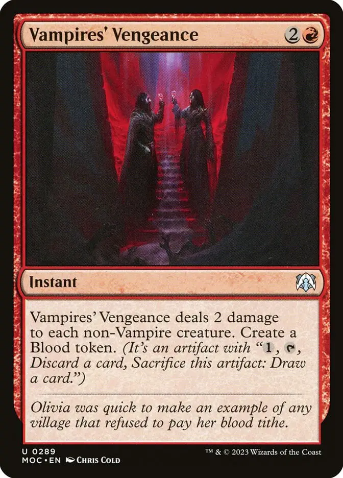 Vampires  Vengeance (March of the Machine Commander)