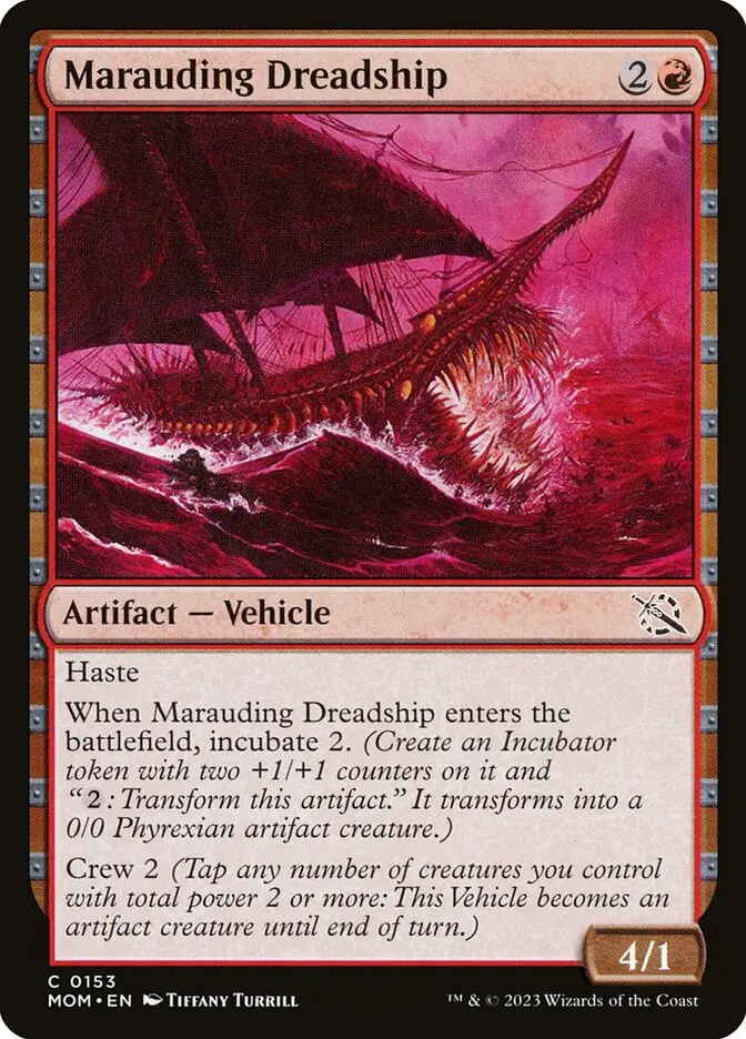 Marauding Dreadship (March of the Machine)