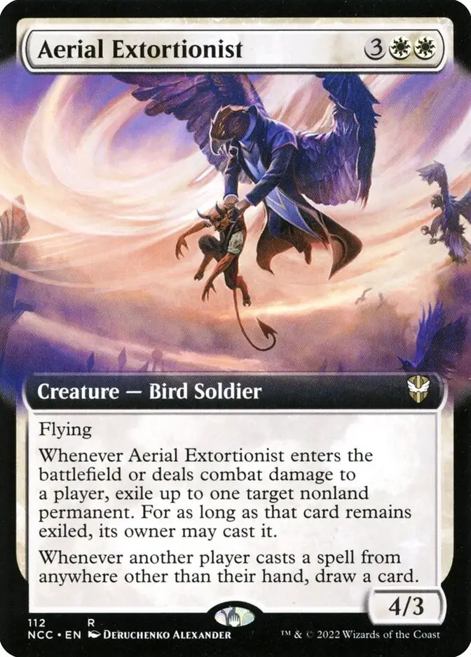Aerial Extortionist (New Capenna Commander)