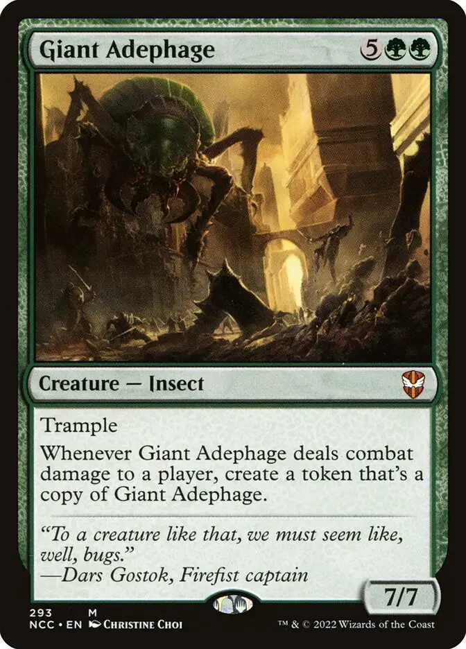 Giant Adephage (New Capenna Commander)