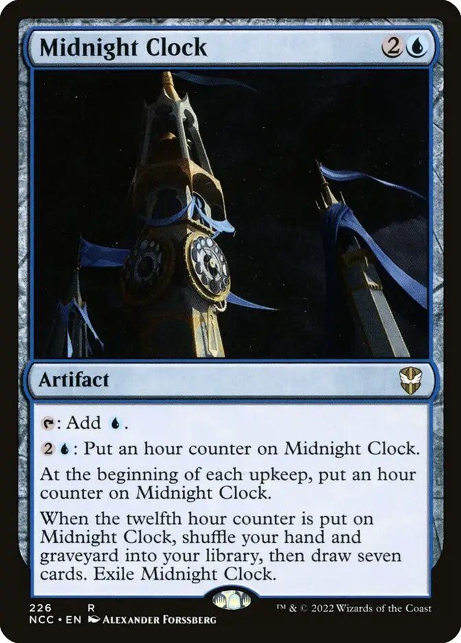 Midnight Clock (New Capenna Commander)