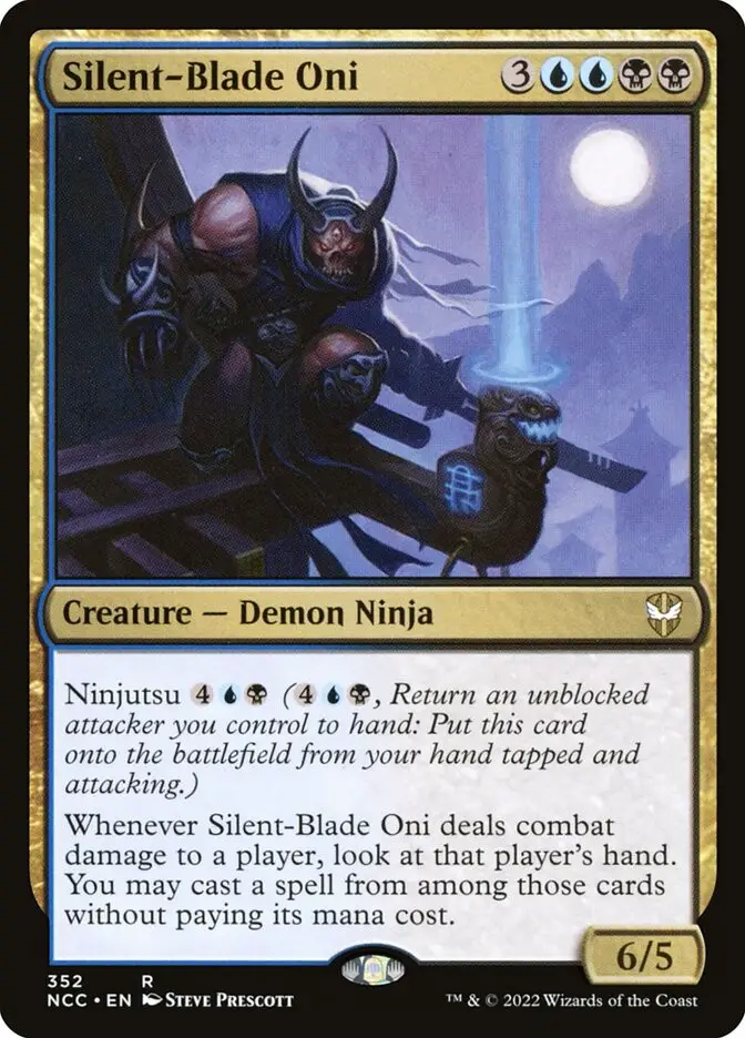 Silent Blade Oni (New Capenna Commander)