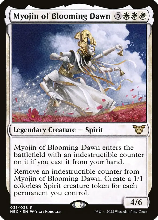 Myojin of Blooming Dawn (Neon Dynasty Commander)