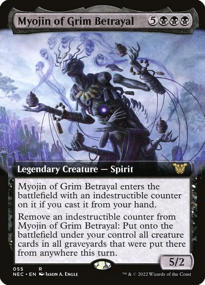 Myojin of Grim Betrayal (Neon Dynasty Commander)