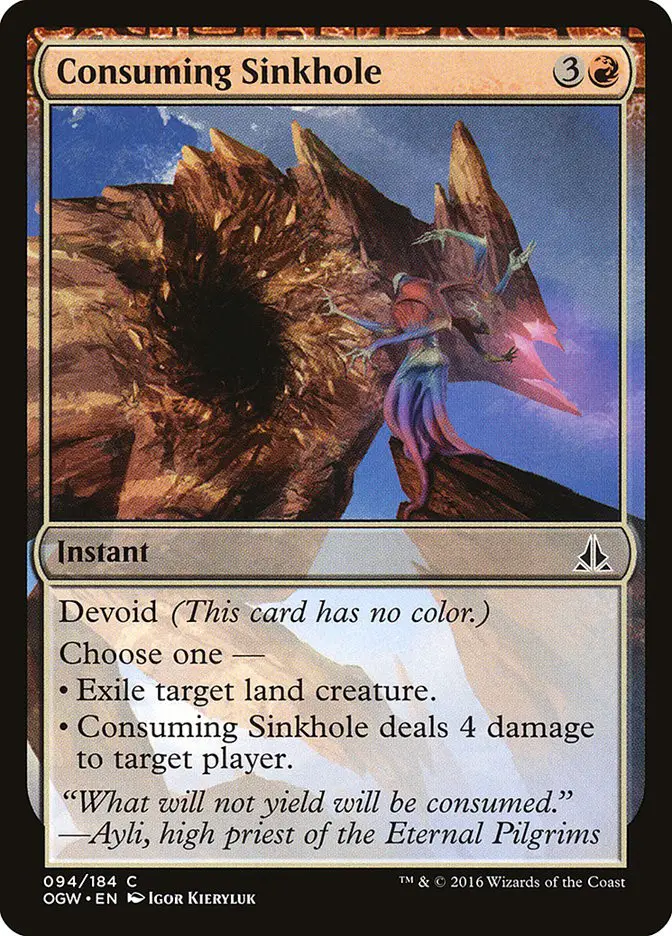 Consuming Sinkhole (Oath of the Gatewatch)
