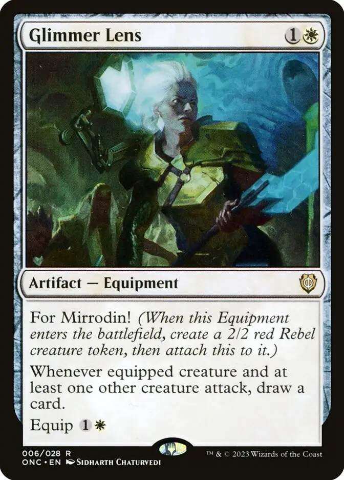 Glimmer Lens (Phyrexia: All Will Be One Commander)