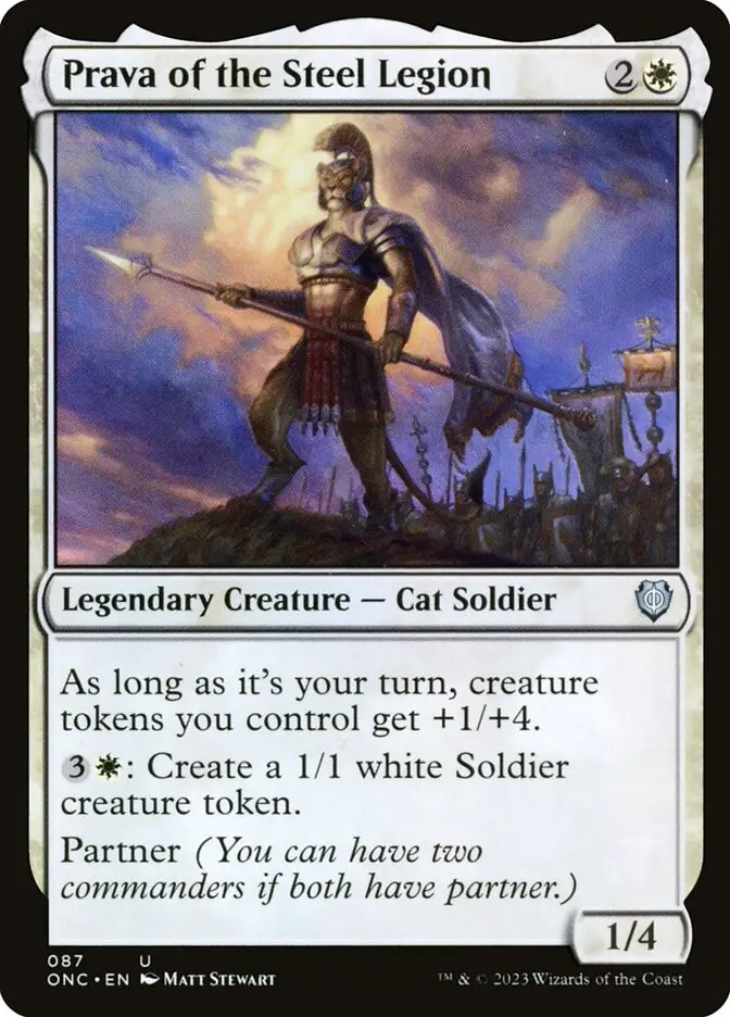 Prava of the Steel Legion (Phyrexia: All Will Be One Commander)