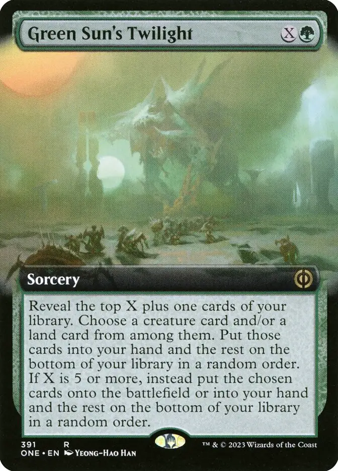 Green Sun s Twilight (Phyrexia: All Will Be One)