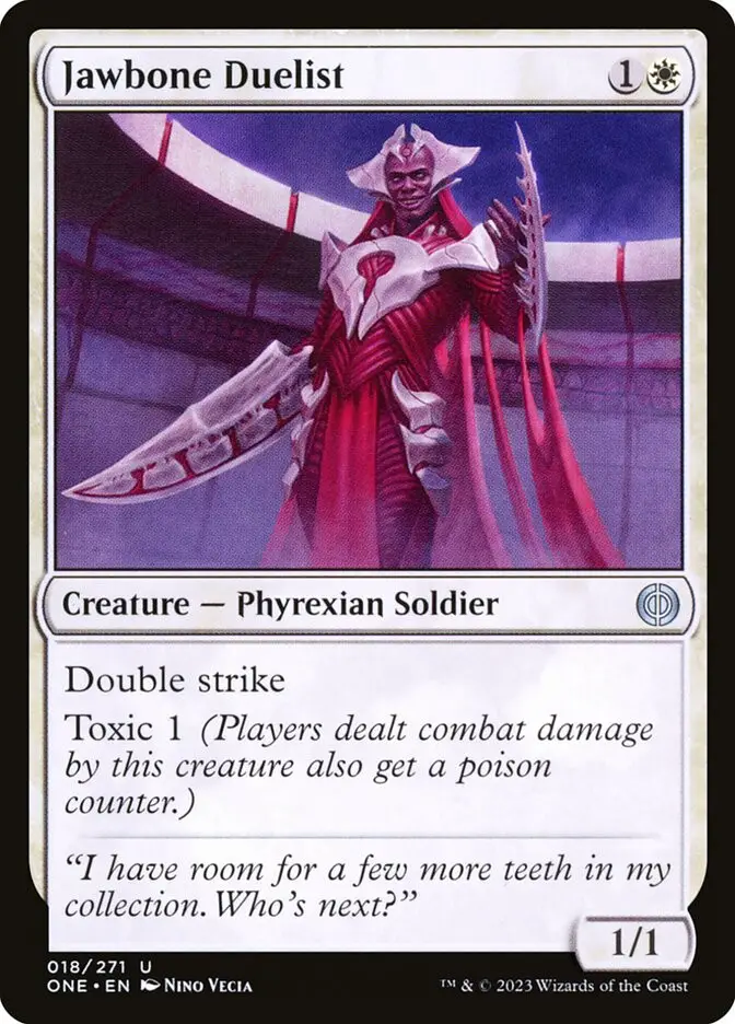 Jawbone Duelist (Phyrexia: All Will Be One)