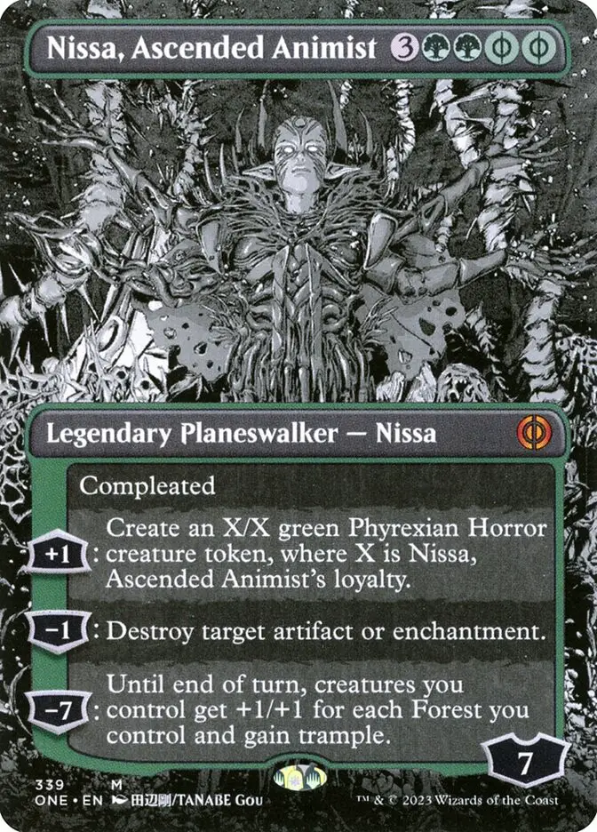 Nissa  Ascended Animist (Phyrexia: All Will Be One)