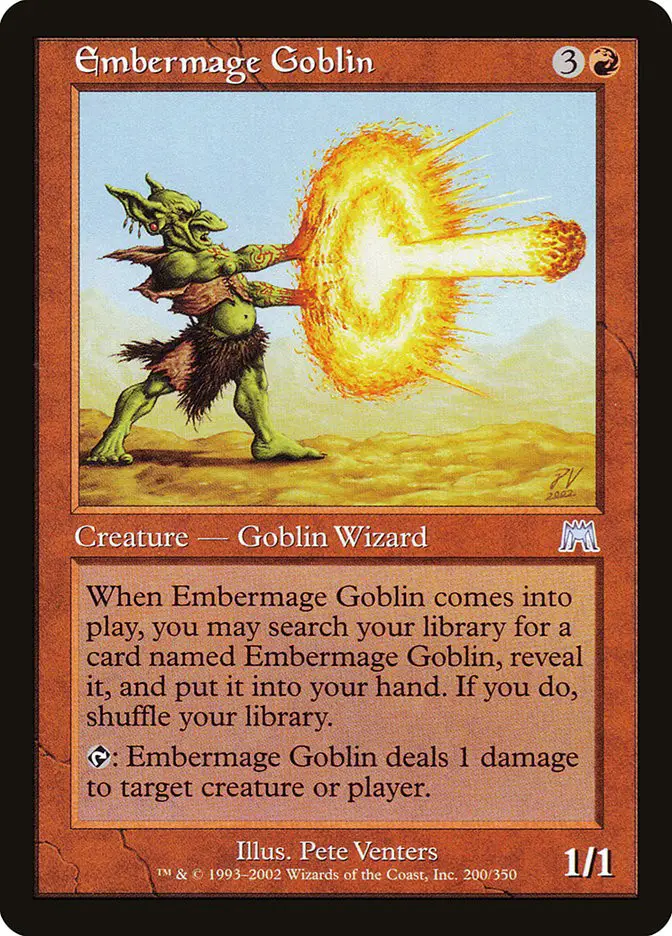 Embermage Goblin (Onslaught)