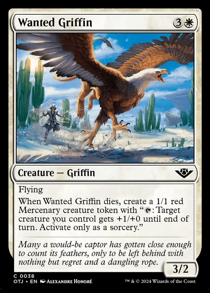 Wanted Griffin (Outlaws of Thunder Junction)