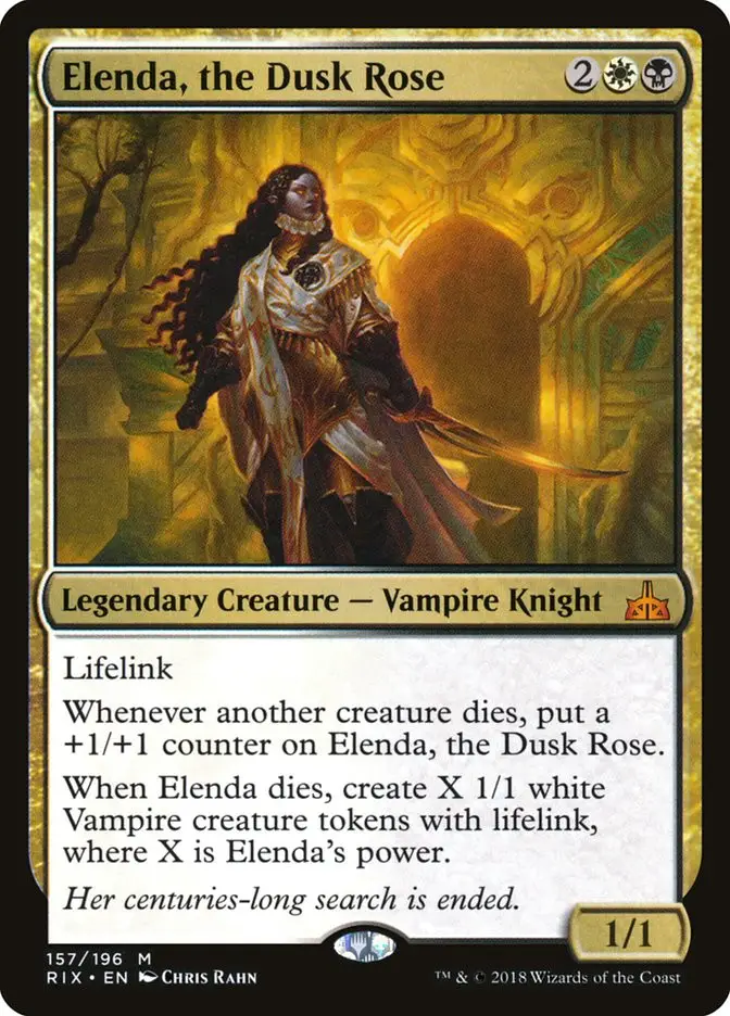 Elenda  the Dusk Rose (Rivals of Ixalan)